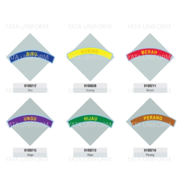 Badge Nama Sekawan Pengakap