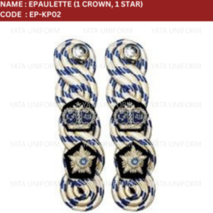 Epaulette (1 Crown, 1 Star)