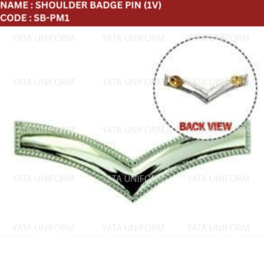 Shoulder Badge Pin Green