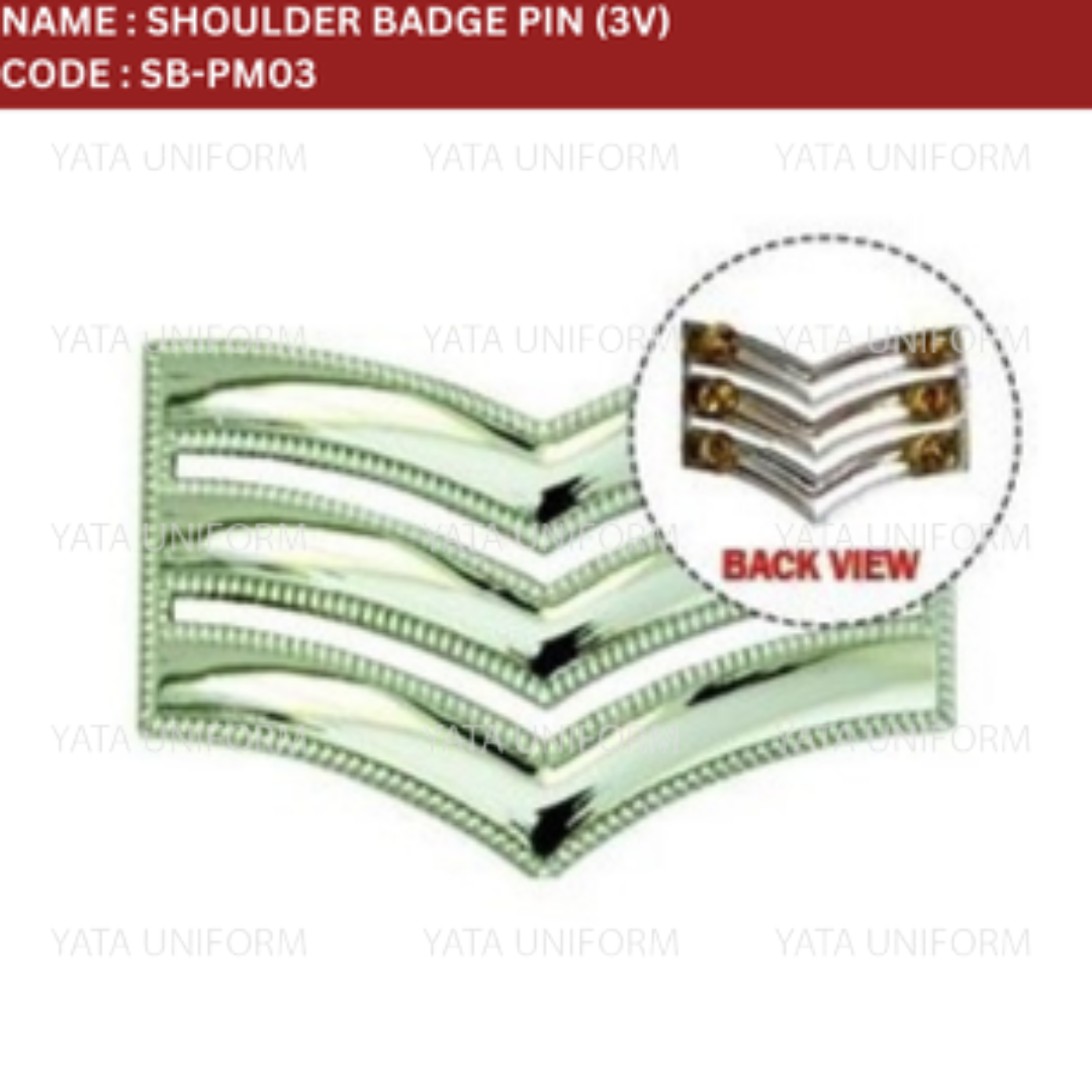 Shoulder Badge Pin Green - Image 3