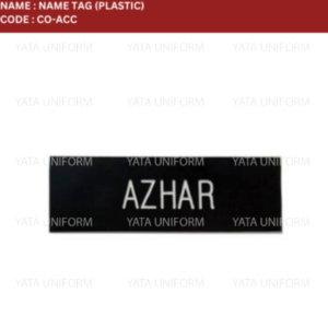 Name Tag (Plastic)