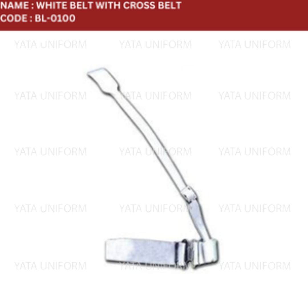 White Belt with Cross Belt