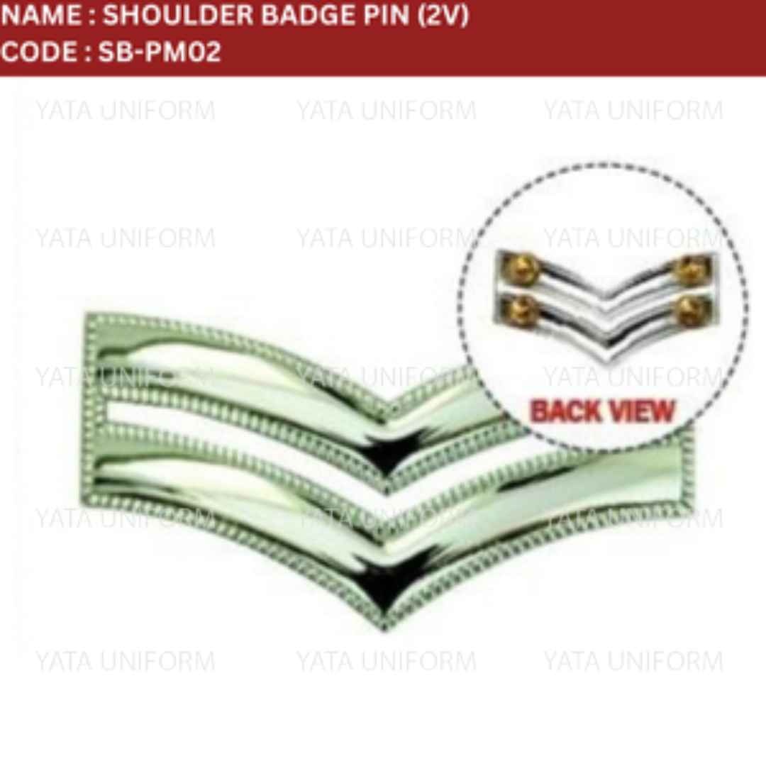 Shoulder Badge Pin Green - Image 2
