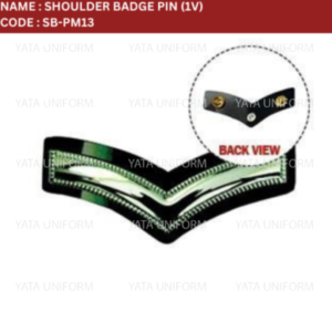 Shoulder Badge Pin Dark Green