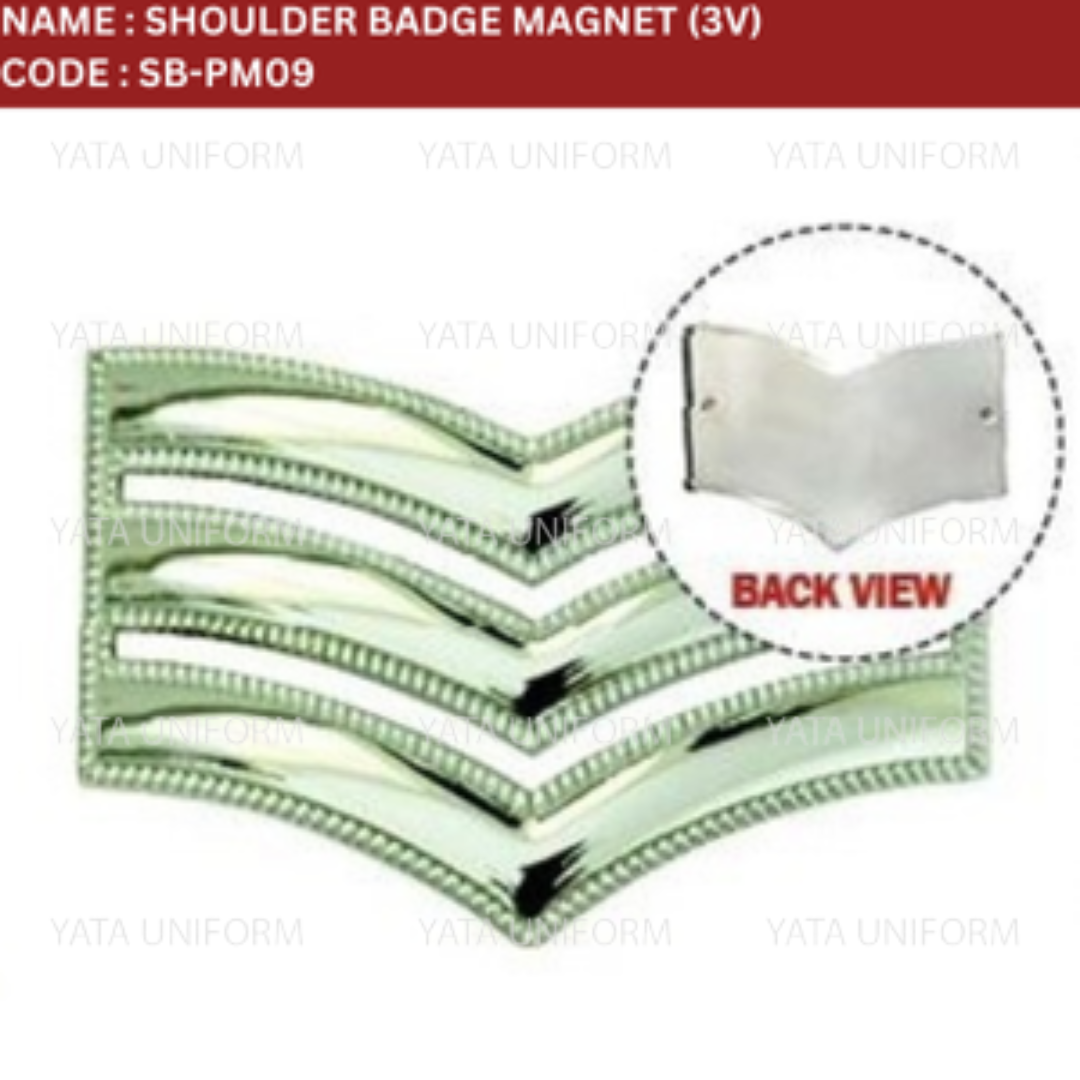 Shoulder Badge Magnet GREEN - Image 3