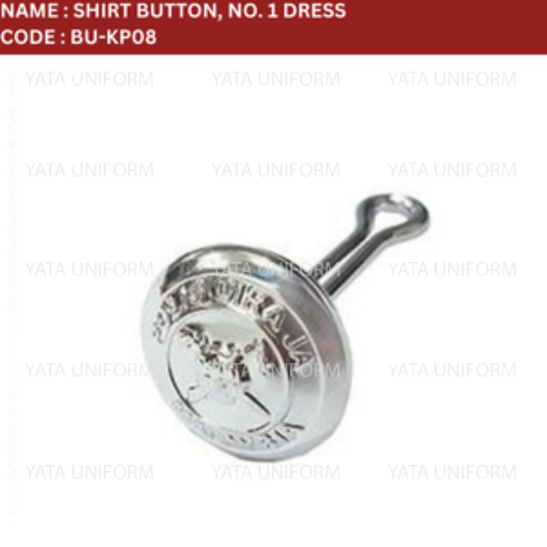 PDRM Shirt Button, Long Leg 1"