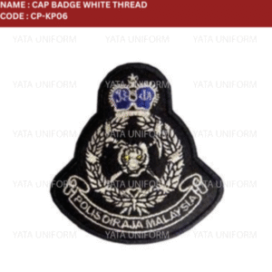 Cap badge White Tread