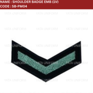 Shoulder Badge Emb