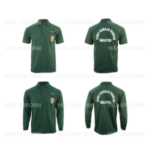 T-shirt Kadet Remaja Sekolah (Short / Long Sleeve)