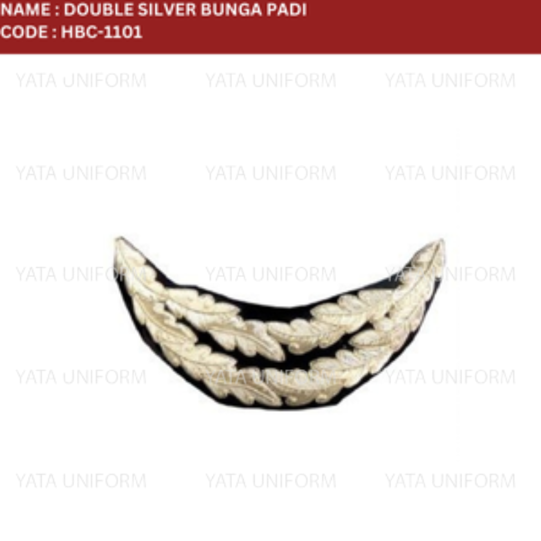 Double Silver Bunga Padi