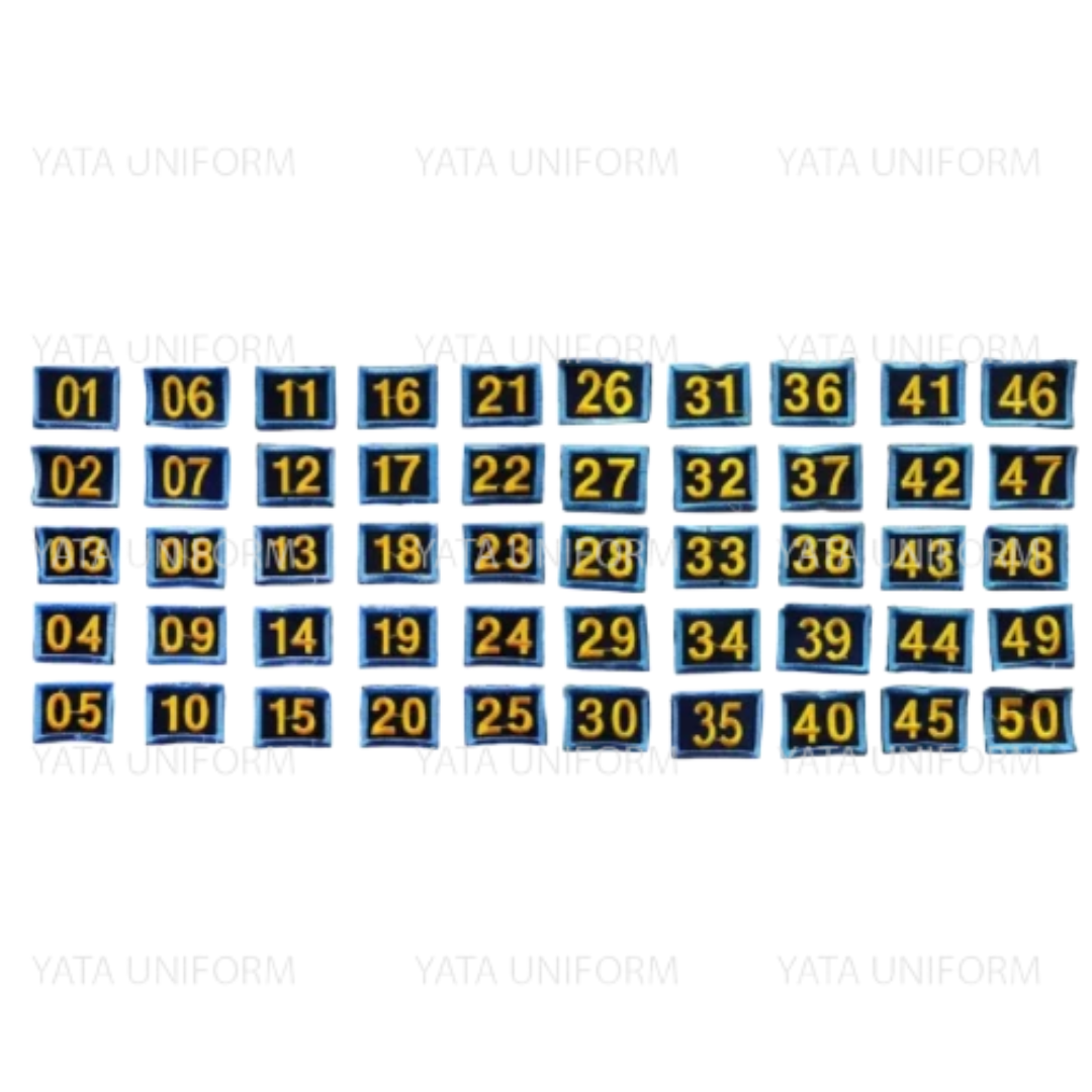 Scout Group Number Shoulder Badge