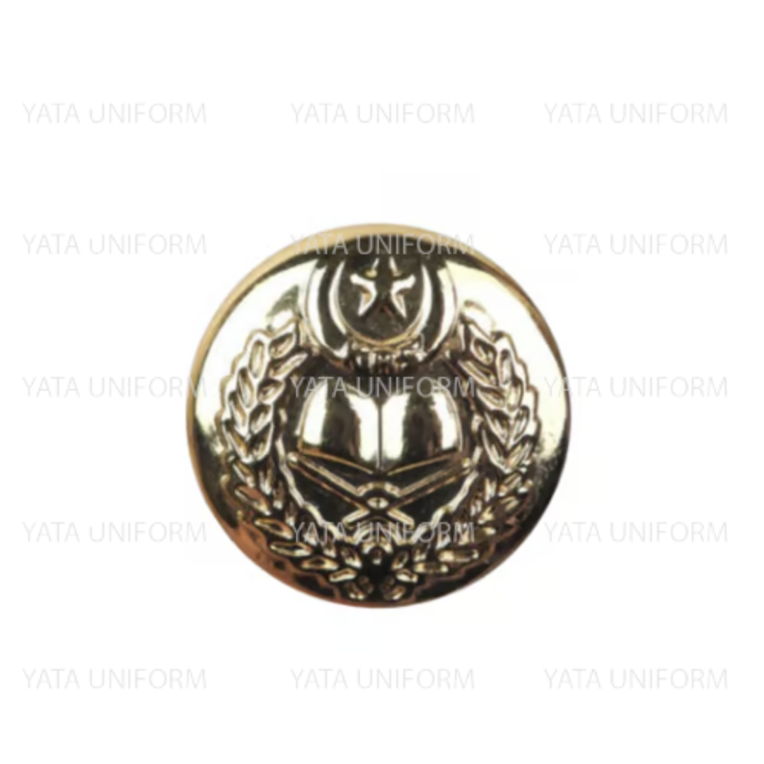 Gold Button with Ring (KRS)