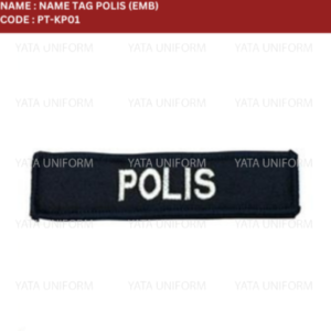 Name Tag POLIS (Emb)