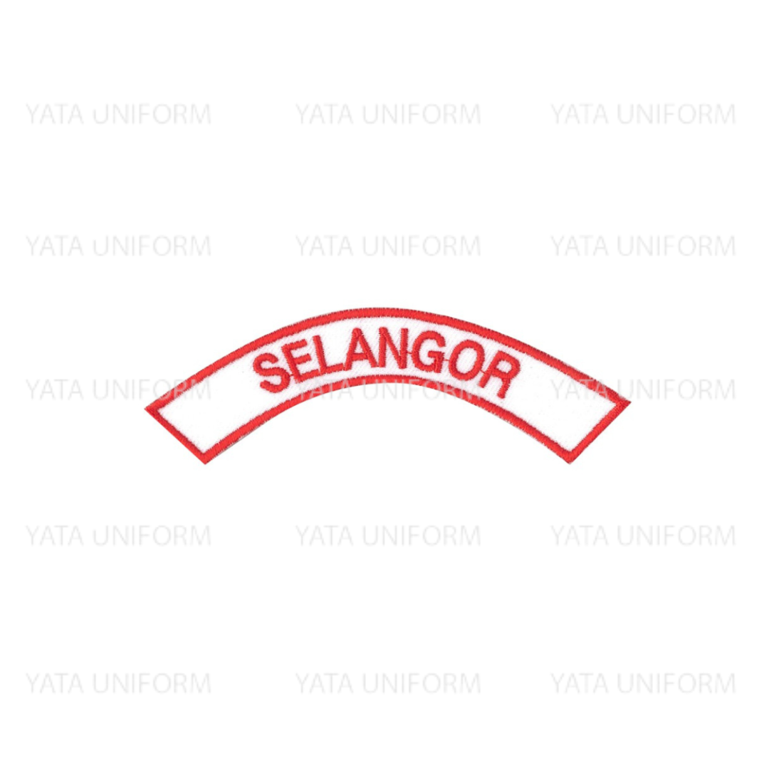PERSATUAN BULAN SABIT MERAH STATE SHOULDER BADGE
