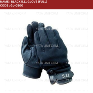 Black 5.11 Glove (Full)