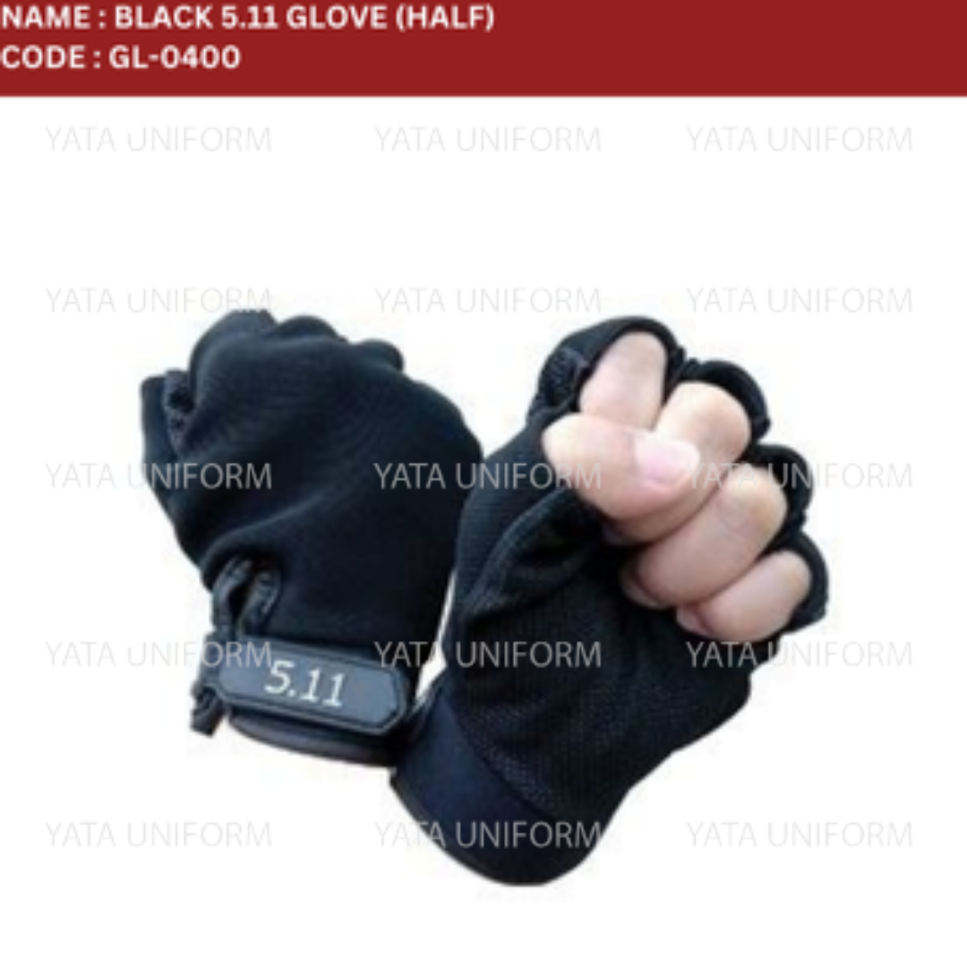 Sarung Tangan Hitam (Separuh)