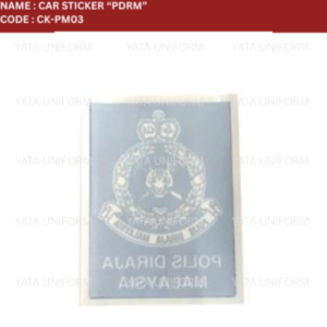 Car Sticker PDRM