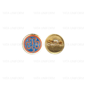 Pandu Puteri Metal World Badge